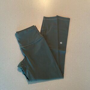 Lululemon Wunder Train High-Rise Tight 25" Smoked Spruce Size 6